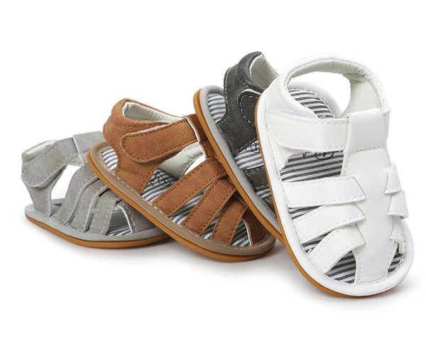 Prewalker Baby Boys Sandals Toddler Soft Soled Shoes First Walker Shoes 4 colors Summer Quality 2018 New
