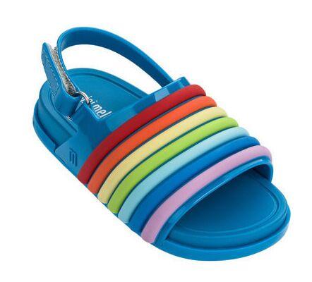 3 Color Newest Lovely Children Jelly Shoes Girls Summer Rainbow Sandals Melisa Cute Kids Sandals Free Shipping