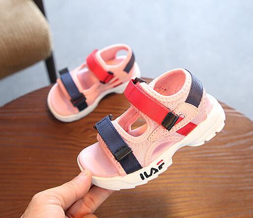 Girls Brands Summer Sandals Children Soft Sole Beach Sandals 1-5 Years Old Baby Anti-slip Cozy Cute Shoes