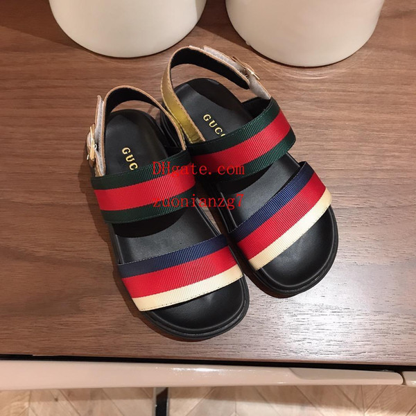 2019 new Kids Athletic Shoes Children Comfortable minimalist style sandals boy girl beach shoes Chaussures pour enfants addi-A14
