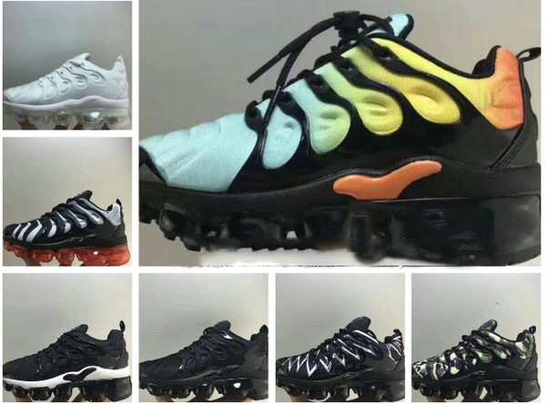 2019 New Black White Kids Shoes Sneakers Shoe Pack Triple Children's Boy and Girls Shoes Children's outdoor casual shoesEUR 28-35