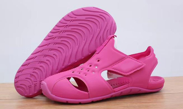Fashion SUNRAY Sandals Childrens Baotou waterproof kids sandals beach shoes Baotou Waterproof Sandals and Beach Shoes