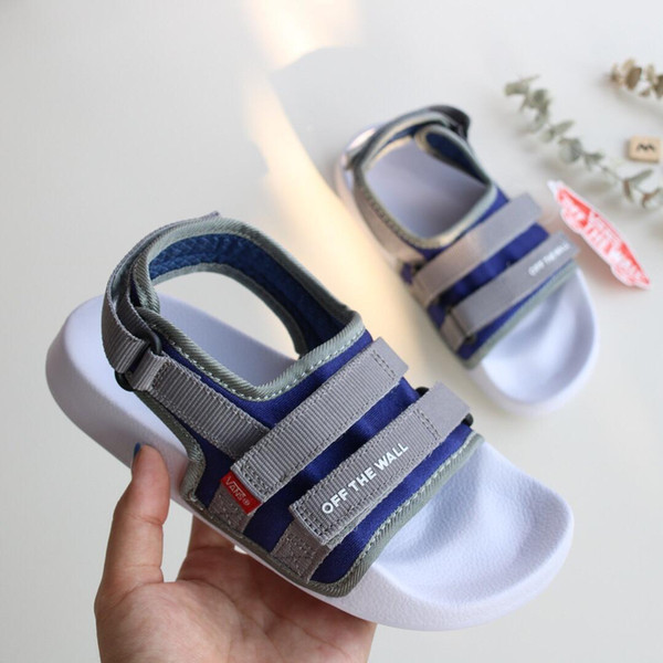 kids Sandals Beach shoes New European And American Outdoor Sandals Summer Roman style Children's Soft-soled Anti-skid Comfortable ni-ke5