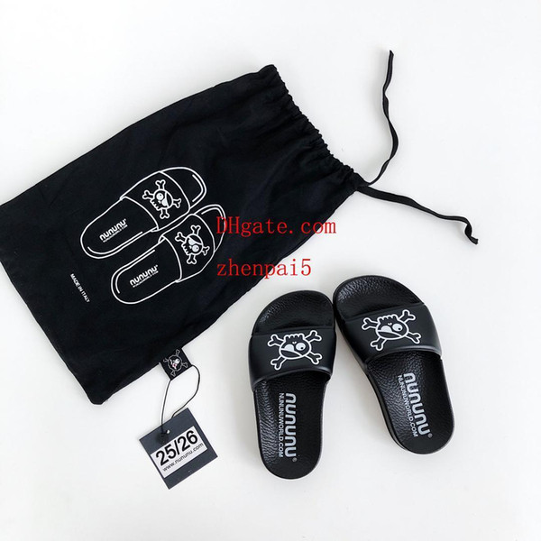 children shoes Summer Kids Slippers Casual Sandals Soft Sole Fashion Pattern Barefoot Boys Girls Walking Beach Shoes n-u1