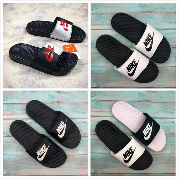 2019 High Quality Designer Mens Womens Summer Rubber Sandals Beach Slide Fashion Scuffs Slippers Indoor Shoes 01