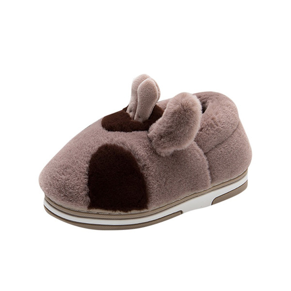 SAGACE Animal Ears Newborn Slippers First Walkers Winter Warm Cotton Shoes Slippers Prewalker Baby Girl Warm Shoes Baby