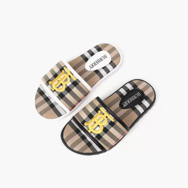 kid shoe slipper boy black fashion house indoor kid shoes designer luxury shoes summer baby girl INS new fashion sandals send with box 9c-3y