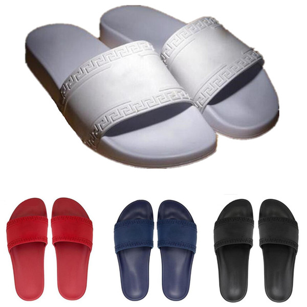 NEW style Designer Slipper Gear Bottoms Mens Women Striped Sandals Causal Non-slip summer huaraches slippers flip flops slipper