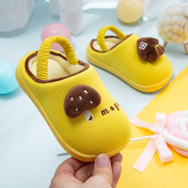 Toddler Slippers Kids Winter Boys Girls Fashion Shoes Warm Cute Animal Home Slipper Kids Hotel Slippers Zapatillas Bebe Kapcie