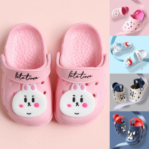 2019 Baby Boy Girl Quick-Drying Cute Sippers Prewalker Summer Cartoon Sandals Bathing Shoes NEW Children Slippers