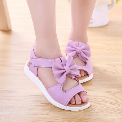 Girls Korean version 017 summer new children's beach shoes, baby shoes, big children, student sandals