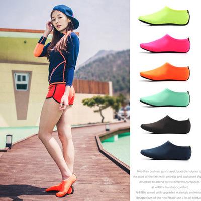 9Colors Beach Shoes Snorkeling Thickening Cotton Diving Socks Summer Mens Shoes Adult Children Socks Snorkeling Equipment