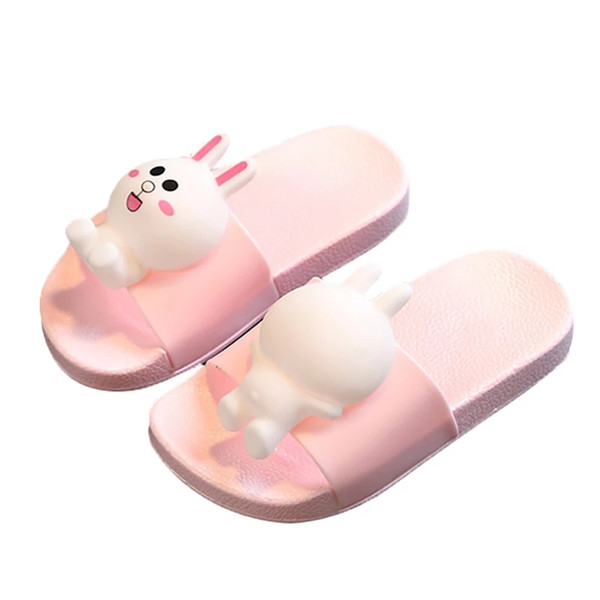 Children's slipper indoor non-slip boys' children children's slippers 1-3 - year - old female bathroom children summer baby princess cute