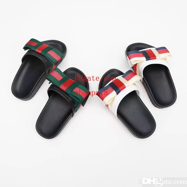 Kids Slippers Brand Children Home Slippers European And American Style Printing Fashion Summer Flat-soled Slippers Outdoor Sandal N-Y16