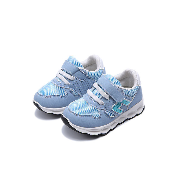 2018 Hot Sales New Kids Boys Girls Sport Shoes Fashion Baby Shoes Casual Breathable For Boys Child Sneakers High Quality