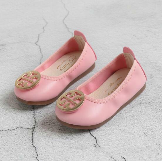 2019 Discount Spring And Autumn Cute Girls Elastic Soft Bottom One Foot Casual Shoes Children's Round Head Boat Shoes Dance Shoes