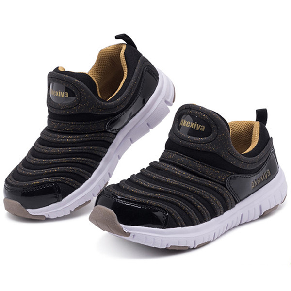 Children's Sports Shoes Spring and Summer Models Caterpillar Kids Shoes New Style Non-slip Boys and Girls Hollow Casual Shoe