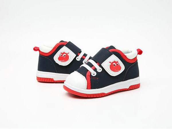 Jeff Sneaker Unisex little kids Fashion Casual Sneaker navy 2019 new Comfortable anti-slip light weight babyshoes