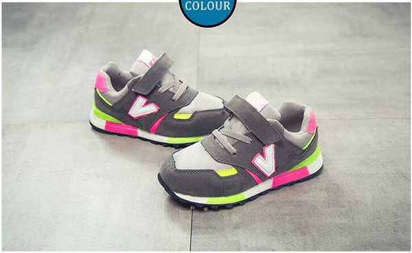 2019 New Kids Toddler Shoes For Baby Boys Girls Children Casual Sneakers Mesh Breathable Soft Shoes Gray white pink