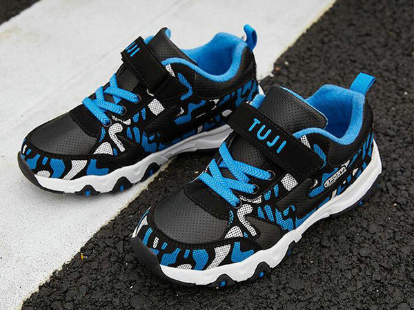 Jeff Sneaker big kids children multicolor blue 2019 Fashion Casual Shoes Comfortable Mesh Upper light weight