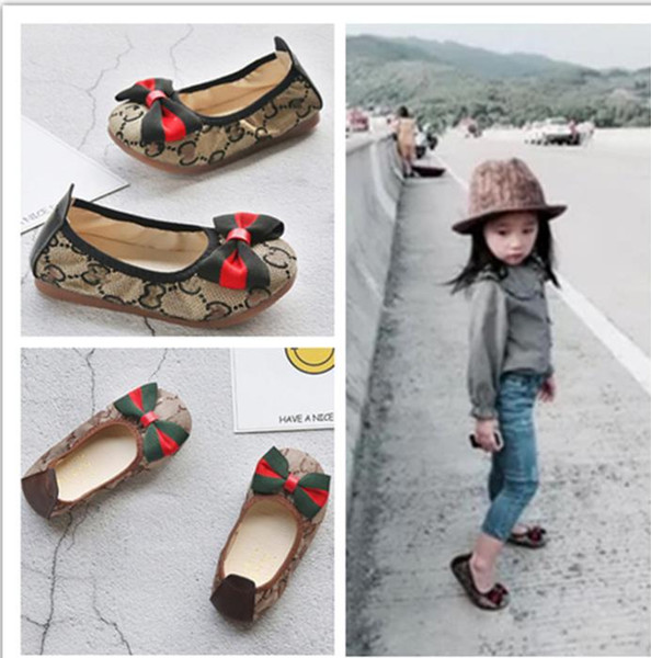 New Fashion Girls shoes Designer Children's Kids Casual Style Shoes Korean Stitching Pattern Shoes for Baby Boys