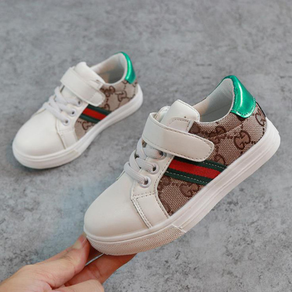 Spring Summer Trend Fashion Children's Shoes Kids Casual Style Shoes Korean Stitching Pattern Shoes for Baby Boys