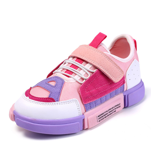 Running Girls Shoes For Kids Sneakers Children Casuals Shoes Boys Trainer Outdoor Designer Sneakers Fashion 2018 Comfort