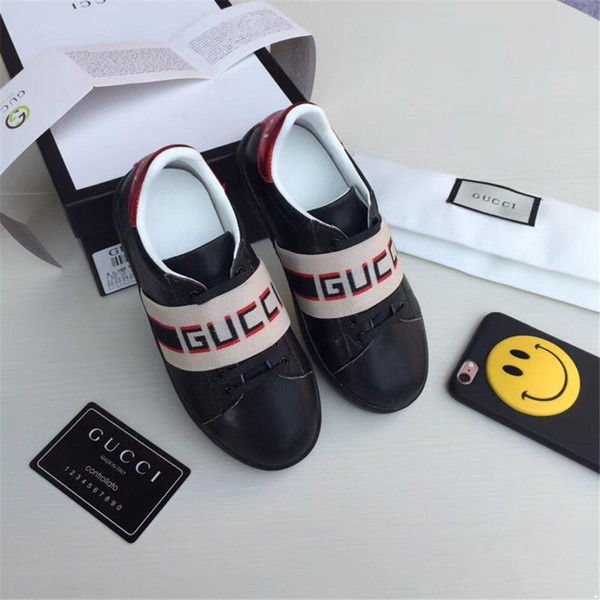 Toddler Little Kids Sports Shoes Boy's Leather Breathable Fashion Sneakers Girl's Lace up Spring Fall Casual Shoes