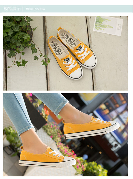 Girls Boys Low Top Canvas Sneakers Summer Walking Shoes Fashion Casual Laced Up Low-cut Sports Shoes Breathable Runnng Plimsolls 35-40 2PAIR