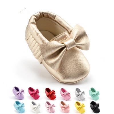 hot sale Handmade baby shoes bowknot sandals Tassels baby Shoes sandals for infants toddlers kids babies PU leather