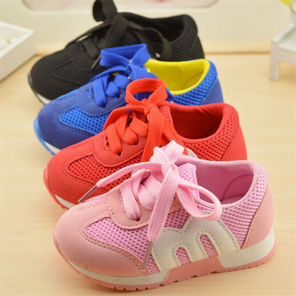 New Autumn Children Shoes Girls And Boys Sport Antislip Soft Bottom Kids Shoes Comfortable Baby Toddler Shoes Sneakers