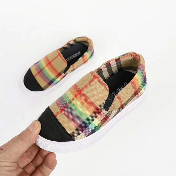 kids shoes New Brand girls boys fashion sneakers canvas shoes loafers Comfortable flats espadrilles shoes b-t3