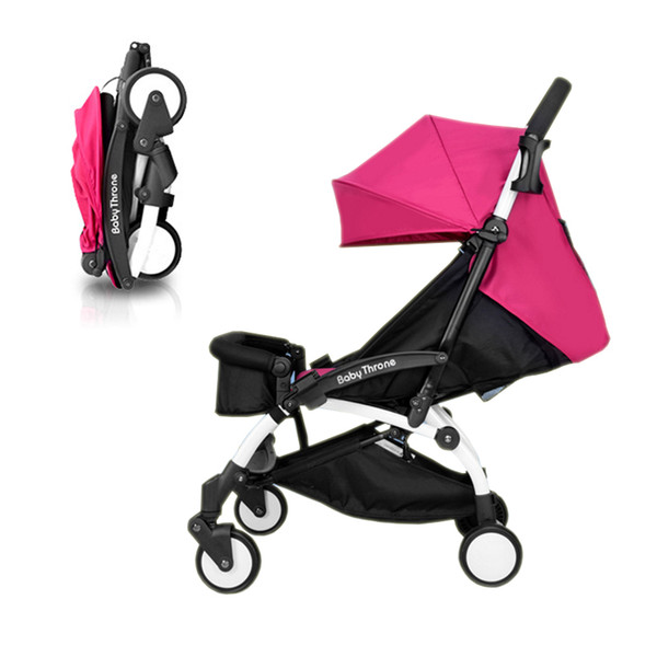 Wholesale- Portable lying down baby stroller carriage High-quality collapsible Travel Stroller baby wheelchair Can Be Take On Plane