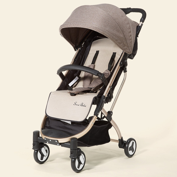 Lightweight and Easy To Fold High Landscape Stroller Can Sit Reclining Baby Travel Umbrella Lightf Our Wheel Stroller