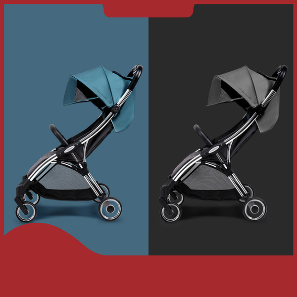 Baby stroller can sit and lay ultralight portable folding pocket umbrella baby child stroller 6.2kg can be on the plane