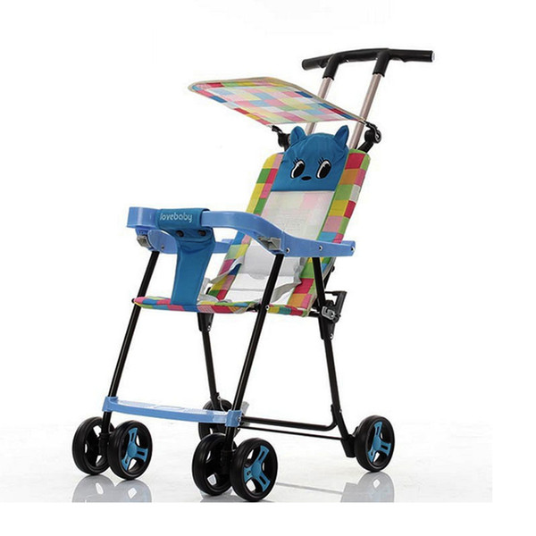 New Baby Stroller Simple Stroller Children Umbrella Car Light Portable Folding Aluminum Alloy 6M-3Y