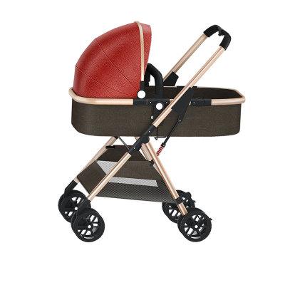 High landscape stroller can be four seasons universal folding ultra light one-handed car two-way absorber