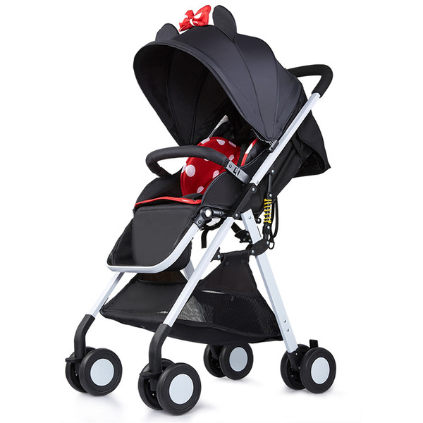 New Arrival Super Light Baby Stroller / Baby Pram, Portable Child Trolley, Can Sit Can Lie, Free Shipping