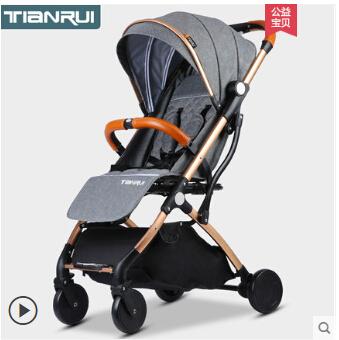 Baby Stroller Plane Lightweight Portable Travelling Pram Children Pushchair