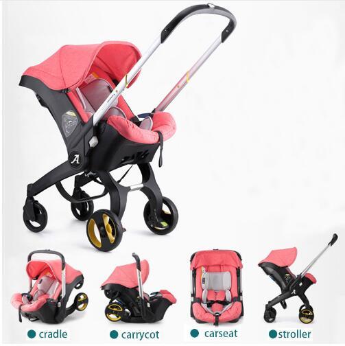 Baby Stroller 3 in 1 With Car Seat High Landscope Folding Baby Carriage For Child From 0-3 Years Prams For Newborns