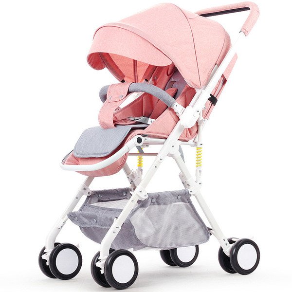 Luxury Baby Stroller High Landscape Portable Baby Carriages Folding Prams For Newborns Travel multiple styles