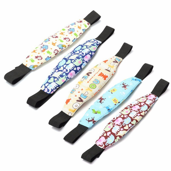 Pram Car Safety Seat Sleep Positioner Stroller Baby Head Support Fastening Belt Adjustable Pram Strollers Accessories