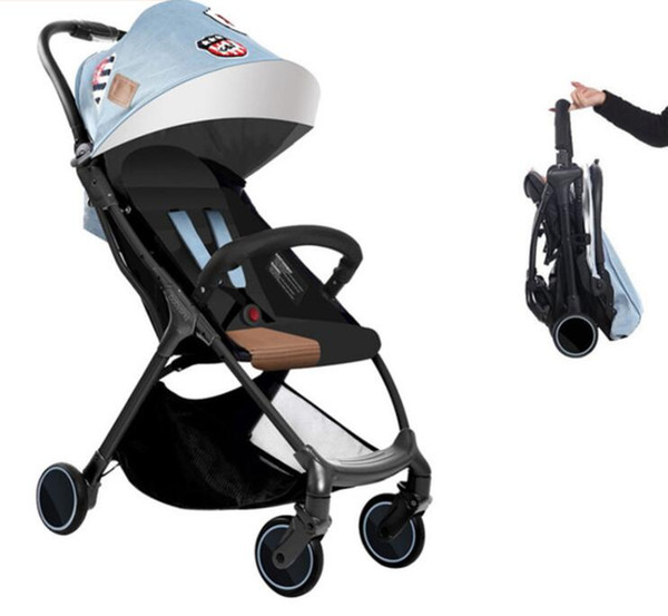 Baby Stroller Portable Lightweight Travel Strollers Easy Carry Foldable Umbrella Pram Baby Carriage with 5 Free Gifts