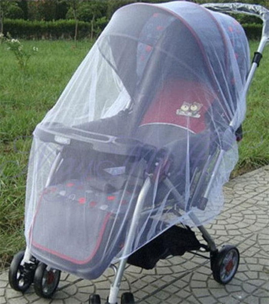 Free shipping Delicate Cute Baby Stroller Pushchair Mosquito Insect Net Safe Infants Protection Mesh baby stroller TY362