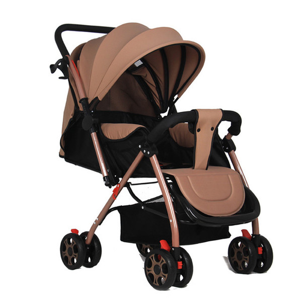 Baby cart can sit lightweight portable folding