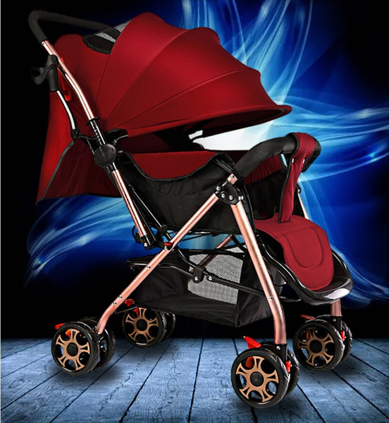 Strollers Baby strollers can sit in large space, lie down and fold easily, and are simple and portable for children aged 0 / 1 - 3 years old