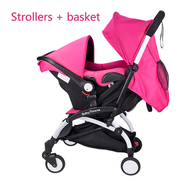 New Baby Stroller Carriage Car Seat 4 in 1 High Landscape foldable pushchair&Car