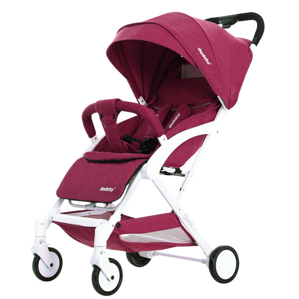 Portable baby stroller lightweight stroller can sit lie baby products can board the aircraft