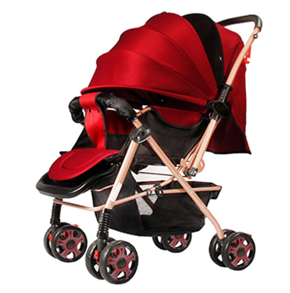 Verb Click Connect Stroller Red color convenient infant car seats with a secure, one-step attachment to create your own custom travel system