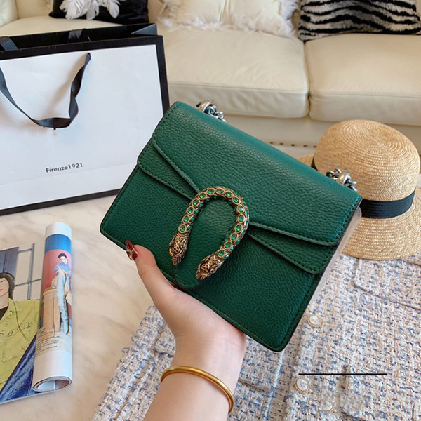 2019 Genuine leather luxury famous shopping designer Handbags backpacks handbag Sac à main tote chain bags purses women crossbody 051206
